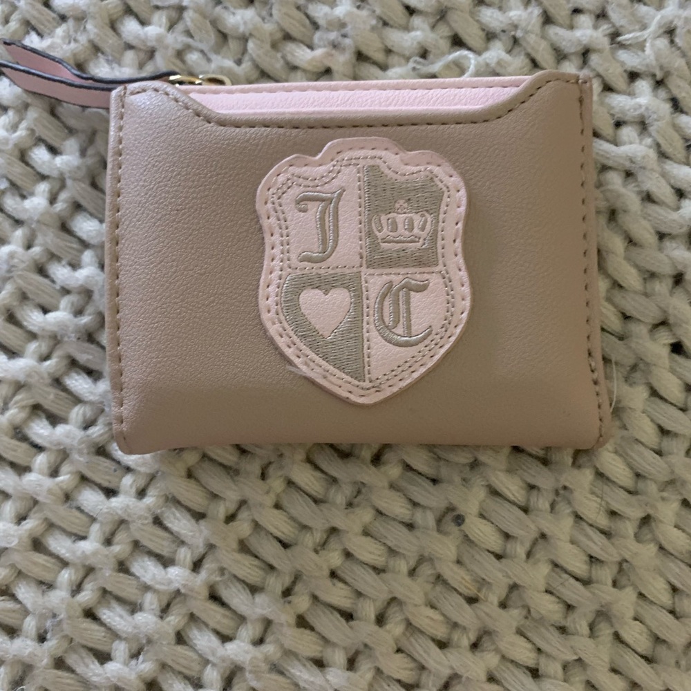Juicy Couture White and Pink Wallet